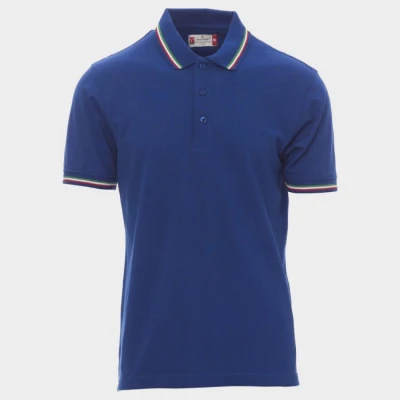 Tricou polo PAYPER ITALIA ALBASTRU REGAL / Stenso / Tricouri POLO (cu guler si nasturi)