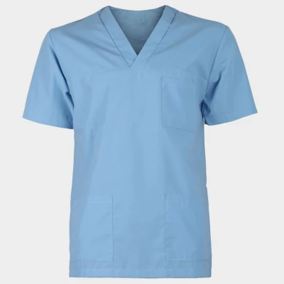 Tunică medicală cu pantaloni M3 ALBASTRU DESCHIS / Stenso / Sanitara, Asistenti medicali, Curatenie