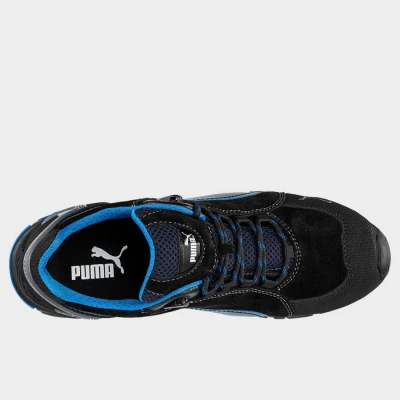 Pantofi de protecție PUMA RIO BLACK LOW S3 SRC / Stenso / Pantofi protectie S3