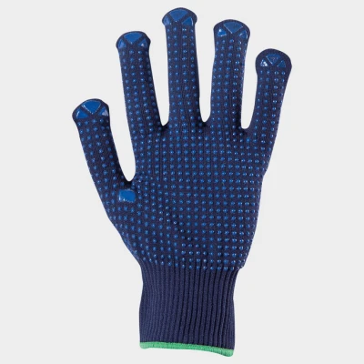 Mănuși tricotate GANNET NAVY / Stenso / Textile impregnate in PVC
