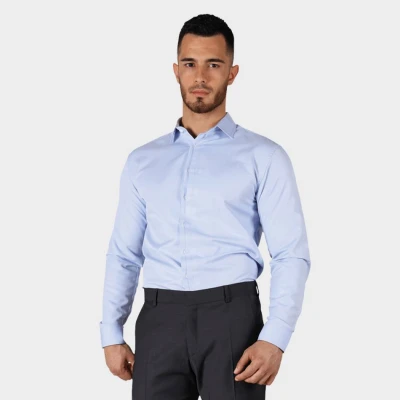 Cămașă pentru bărbați MARON ALBASTRU DESCHIS / Stenso / Camasi