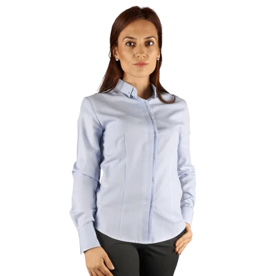 Cămașă pentru femei MARON ALBASTRU DESCHIS / Stenso / Camasi