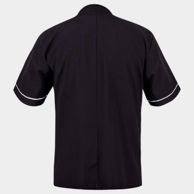 Tunică pentru bucătar NAPOLI NEGRU / Stenso / Imbracaminte bucatari