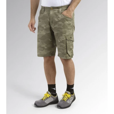 Pantaloni scurți DIADORA BERMUDA POLY CAMO / Stenso / Pantaloni scurti