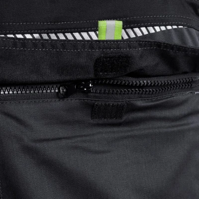 Salopetă de lucru PRISMA SPANDEX GRI/NEGRU / Stenso / Pantaloni salopeta cu pieptar