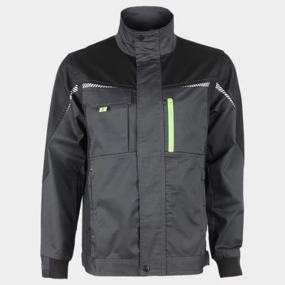 Jachetă de lucru PRISMA SPANDEX GRI/NEGRU / Stenso / Jachete salopeta