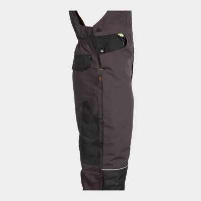 Salopetă de lucru KASTOR T/C WINTER GREY/BLACK/GREEN / Stenso / Pantaloni vatuiti, de iarna