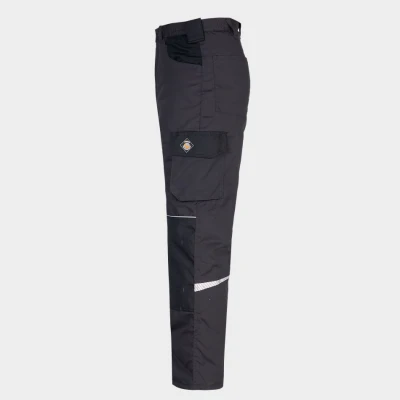 Pantalon de lucru KASTOR T/C WINTER GREY/BLACK / Stenso / Pantaloni vatuiti, de iarna