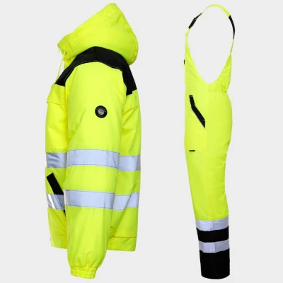 Set de mare vizibilitate COLLINS HV GALBEN IARNĂ / Stenso / Reflectorizanta