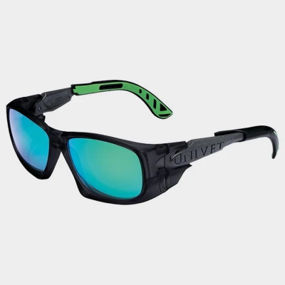 Ochelari de protecţie UNIVET 5X9 SPORT / Stenso / Cu lentile verzi, albastre