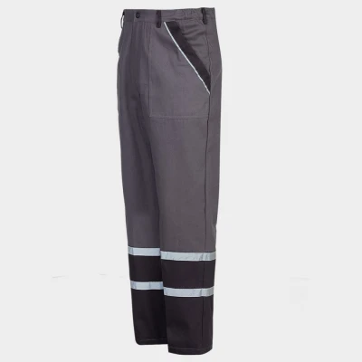 Pantaloni de lucru COLLINS VARĂ GRI T/C / Stenso / Pantaloni salopeta talie