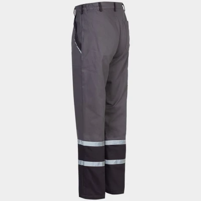 Pantaloni de lucru COLLINS VARĂ GRI T/C / Stenso / Pantaloni salopeta talie