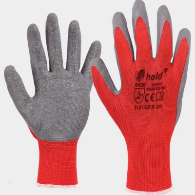 Mănuși imersate în latex CARD TOPGRIP RED / Stenso / Textile impregnate in latex