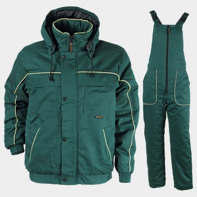 Costum de lucru ZETA5 RO VERDE / Stenso / Costume vatuite, de iarna