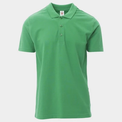 Tricou polo PAYPER ROME VERDE JELEI / Stenso / Tricouri POLO (cu guler si nasturi)