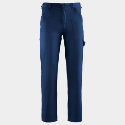 Pantalon de lucru PLUTON ALBASTRU MARIN / Stenso / Pantaloni salopeta talie