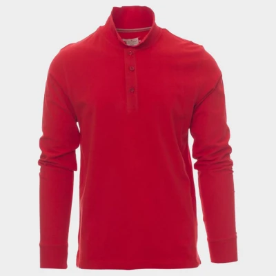Bluză polo cu mânecă lungă PAYPER FLORENCE ROȘU / Stenso / Tricouri cu maneca lunga