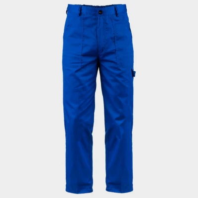 Pantalon de lucru PLUTON ALBASTRU ROYAL / Stenso / Pantaloni salopeta talie