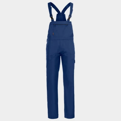 Salopetă de lucru PLUTON ALBASTRU INCHIS / Stenso / Pantaloni salopeta cu pieptar