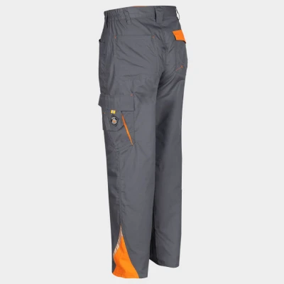 Pantaloni de lucru PRISMA VARĂ GRI/PORTOCALIU / Stenso / Pantaloni salopeta talie