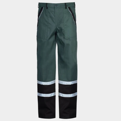 Pantaloni de lucru COLLINS VARĂ VERDE / Stenso / Pantaloni salopeta talie