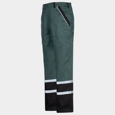 Pantaloni de lucru COLLINS VARĂ VERDE / Stenso / Pantaloni salopeta talie