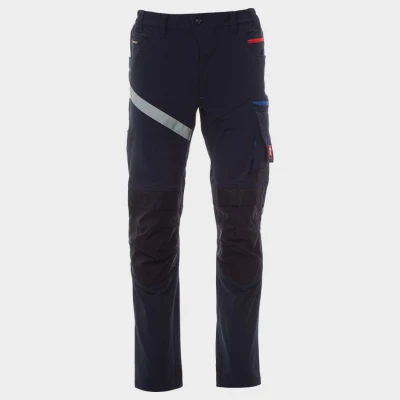 Pantaloni de lucru PAYPER NEXT 4W NAVY BLUE/BLACK / Stenso / Pantaloni salopeta talie