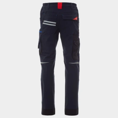 Pantaloni de lucru PAYPER NEXT 4W NAVY BLUE/BLACK / Stenso / Pantaloni salopeta talie