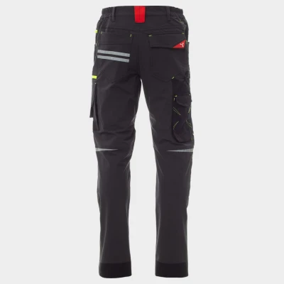 Pantaloni de lucru PAYPER NEXT 4W ANTHRACITE/BLACK / Stenso / Pantaloni salopeta talie