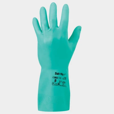 Mănuși din nitril SOL-VEX A37-676 / Stenso / Antichimice din nitril