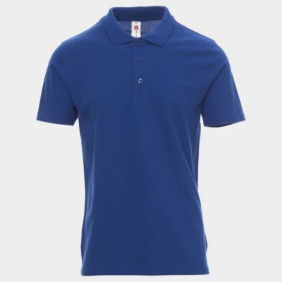 Tricou polo PAYPER ROME ALBASTRU REGAL / Stenso / Tricouri POLO (cu guler si nasturi)