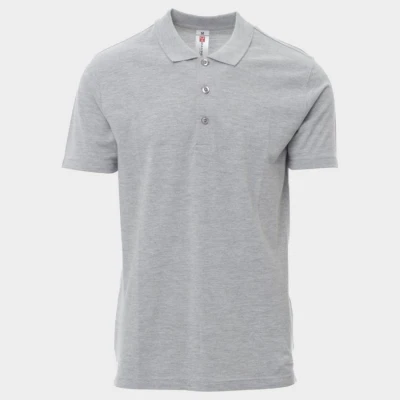 Tricou polo PAYPER ROME MELANGE / Stenso / Tricouri POLO (cu guler si nasturi)