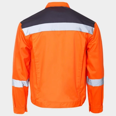 Jachetă de lucru COLLINS SUMMER HV PORTOCALIU / Stenso / Reflectorizanta