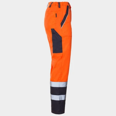 Pantaloni de lucru COLLINS SUMMER HV PORTOCALIU / Stenso / Reflectorizanta