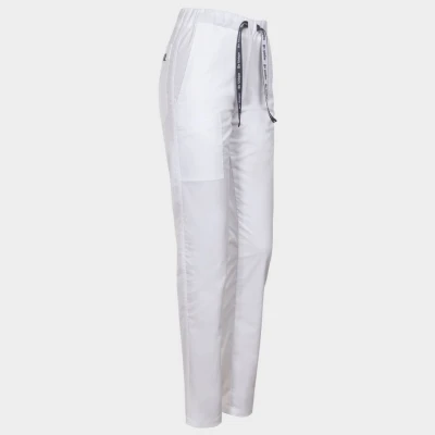 Pantaloni medicali TONY ALB / Stenso / Sanitara, Asistenti medicali, Curatenie