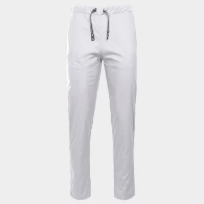 Pantaloni medicali TONY ALB / Stenso / Sanitara, Asistenti medicali, Curatenie