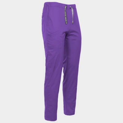 Pantaloni medicali TONY VIOLET ÎNCHIS / Stenso / Sanitara, Asistenti medicali, Curatenie