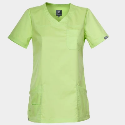 Tunică medicală pentru femei VICTORIA LĂMÂIE VERDE / Stenso / Sanitara, Asistenti medicali, Curatenie