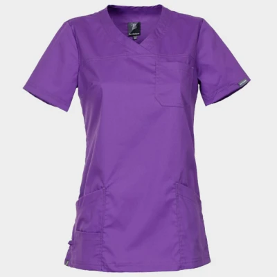 Tunică medicală pentru femei VICTORIA PURPLE ÎNCHIS / Stenso / Sanitara, Asistenti medicali, Curatenie