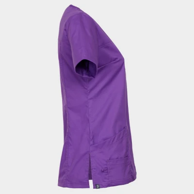 Tunică medicală pentru femei VICTORIA PURPLE ÎNCHIS / Stenso / Sanitara, Asistenti medicali, Curatenie