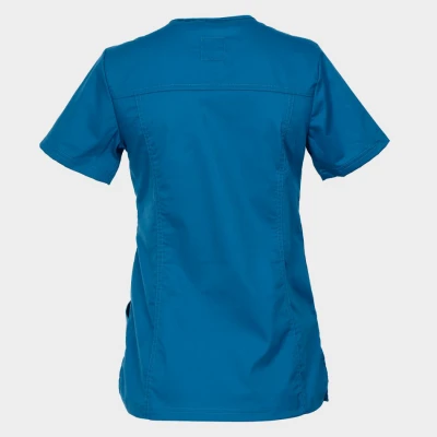 Tunică medicală pentru femei VICTORIA PETROL / Stenso / Sanitara, Asistenti medicali, Curatenie