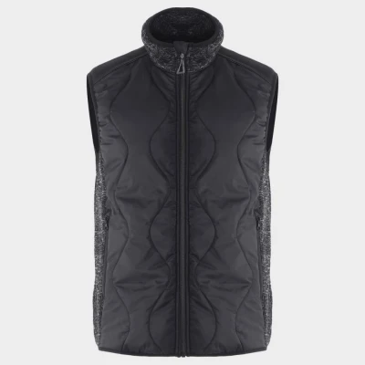 Vestă pentru bărbați REVOLT NEGRU / Stenso / Veste vatuite, de iarna