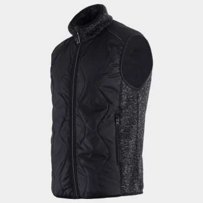 Vestă pentru bărbați REVOLT NEGRU / Stenso / Veste vatuite, de iarna