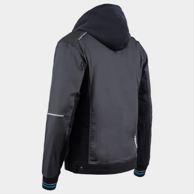 Jachetă de lucru REVOLT 4STRETCH GRI/NEGRU/PETROL / Stenso / Jachete softshell