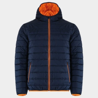 SPEEDY NEO ALBASTRU MARIN/PORTOCALIU / Stenso / Scurte, Jachete impermeabile de iarna