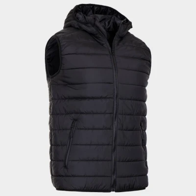 Vestă pentru bărbați SPEEDY NEO HOOD NEGRU / Stenso / Veste vatuite, de iarna