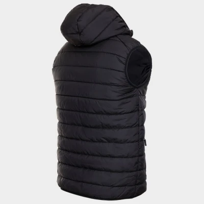 Vestă pentru bărbați SPEEDY NEO HOOD NEGRU / Stenso / Veste vatuite, de iarna