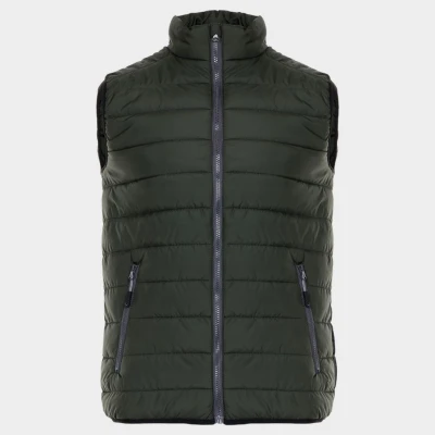 Vestă pentru bărbați SPEEDY NEO VERDE/NEGRA / Stenso / Veste vatuite, de iarna