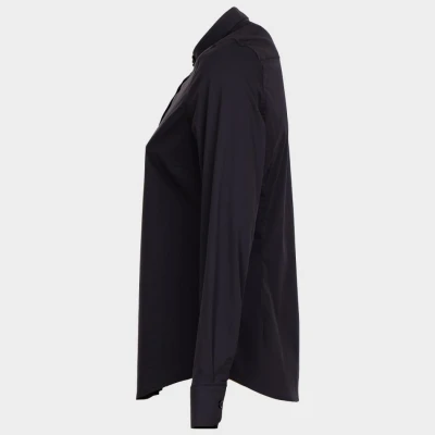 Cămașă cu guler pentru femei  VELILLA NEGRU / Stenso / Camasi