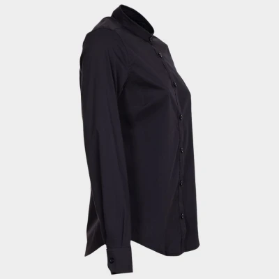 Cămașă cu guler pentru femei  VELILLA NEGRU / Stenso / Camasi